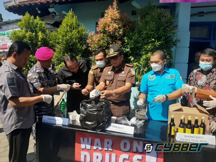 Peringati HANI dan Hari Adhyaksa ke-60 Tahun, BNN Kota Tegal Perkuat Sinergitas 