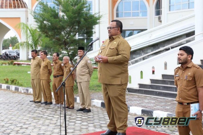 Apel Terakhir dengan ASN, Wabup Aceh Utara Pesan Tingkatkan Kinerja Pelayanan Kepada Masyarakat