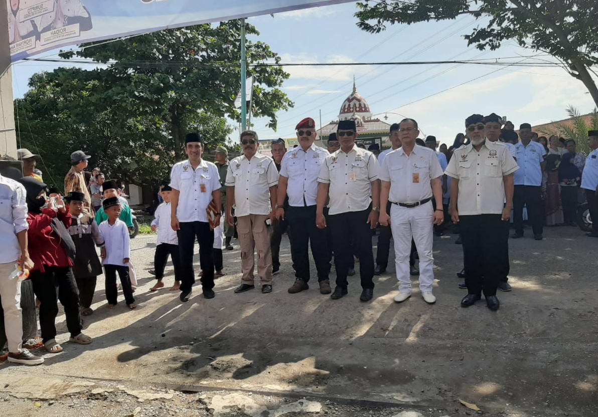 Ketum Muhamad Basri Budi Utomo bersama Pengurus Provinsi Hadiri Pelantikan PC GNPK-RI Kecamatan Brebes