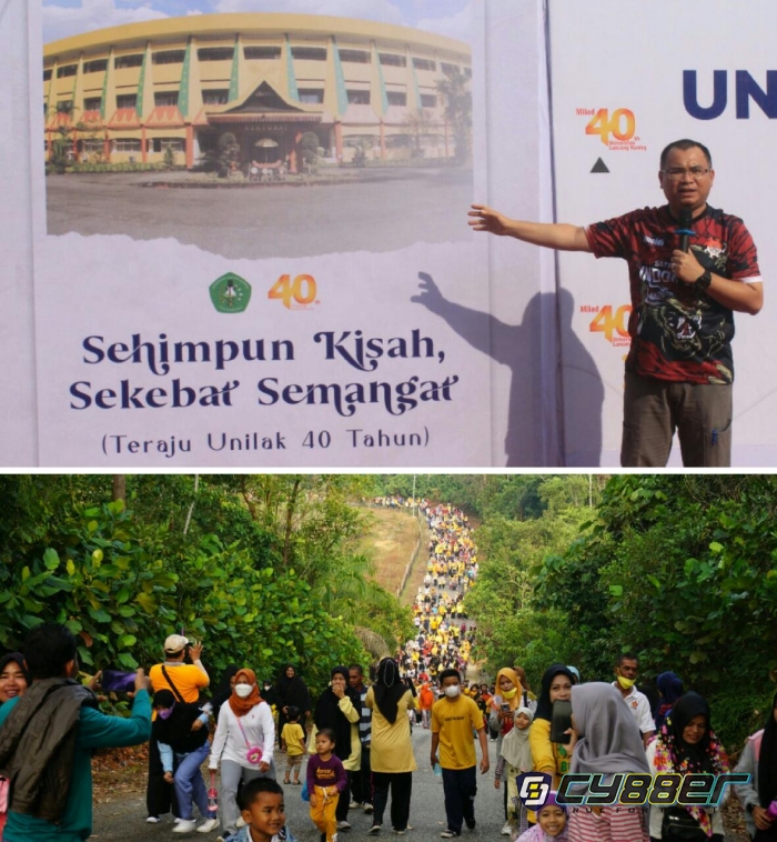 Milad ke 40 Tahun, Ribuan Peserta JJS Semarakkan Kampus Universitas Lancang Kuning