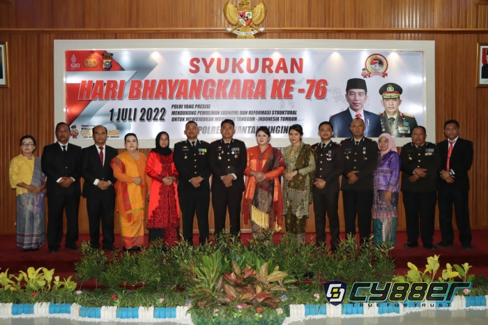 Polres Kuansing Adakan Syukuran Hari Bhayangkara ke-76 Penuh Khidmat