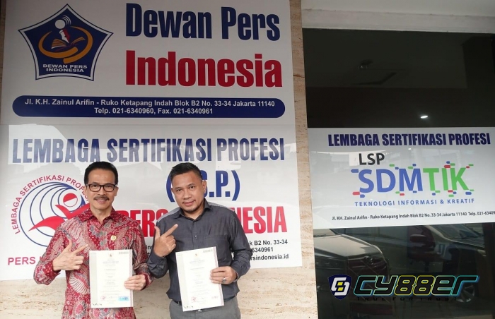 BNSP dan LSP Pers Indonesia Resmi Terbitkan Sertifikat Kompetensi Wartawan