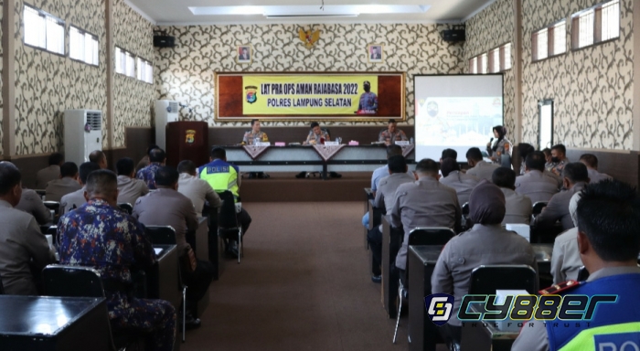 Polres Lampung Selatan gelar Operasi Aman Rajabasa tahun 2022