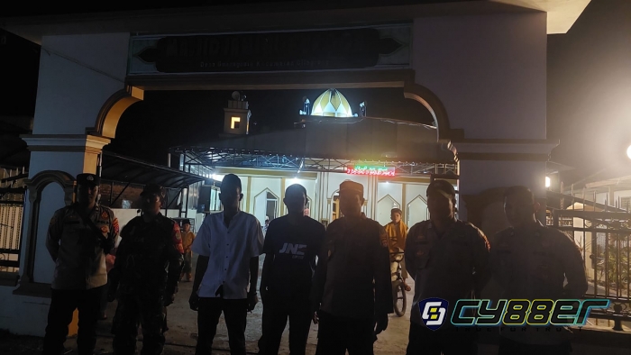 Polsek Cilograng Laksanakan Pengamanan Malam Takbir Idul Adha 1443 H di Wilayah Kecamatan Cilograng