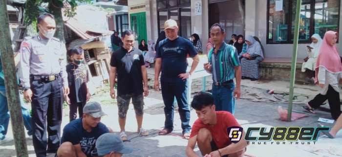 Pastikan Hewan Kurban Terbebas dari PMK, Kades Banjaran Kota Pantau Langsung Pelaksanaan Pemotongan