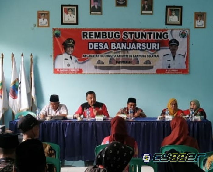 Rembuk  Stunting Desa Banjarsuri Tahun 2022 Ini Kata Camat