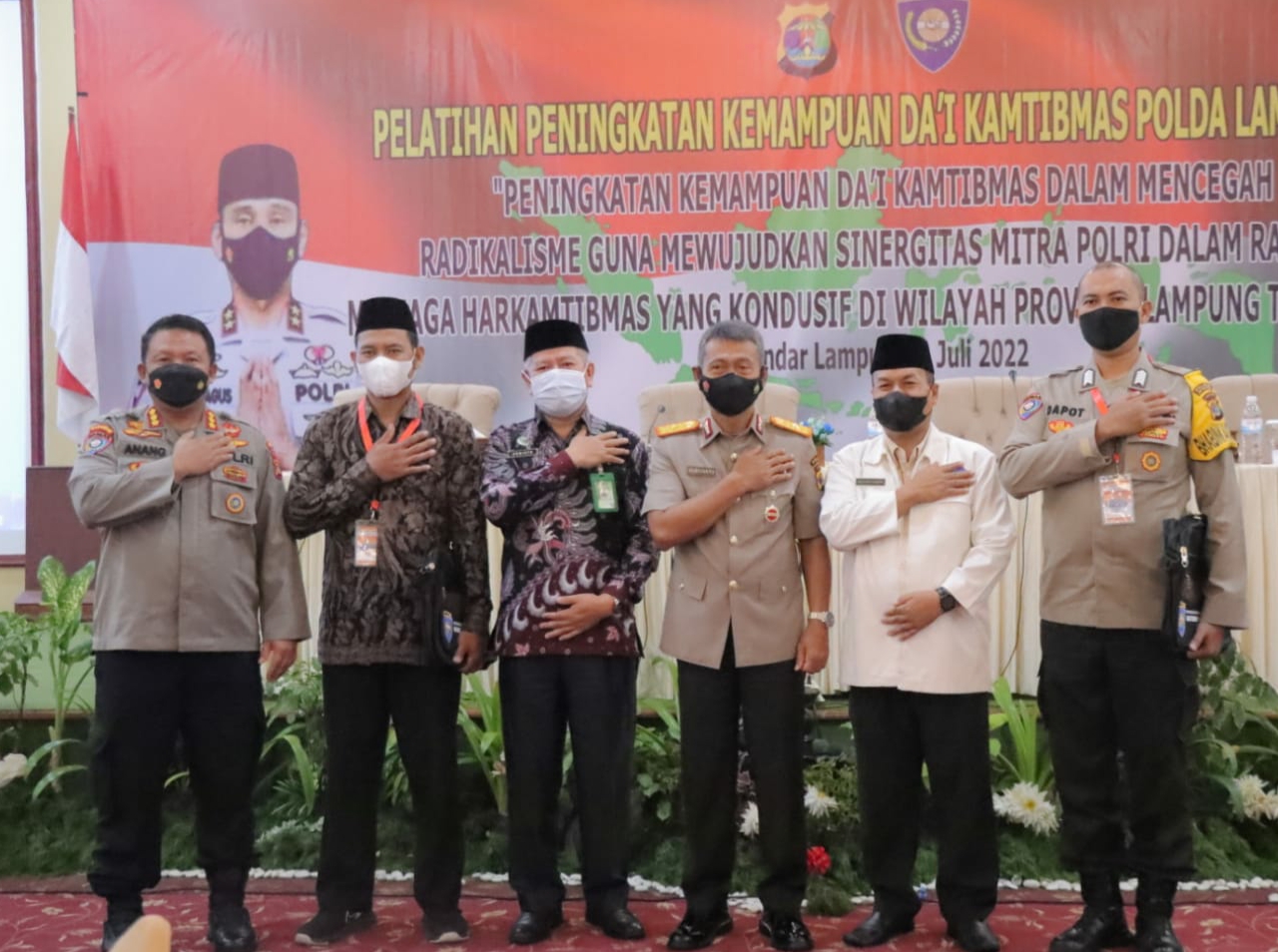 Cegah Paham Radikalisme, Polda Lampung Gelar Da