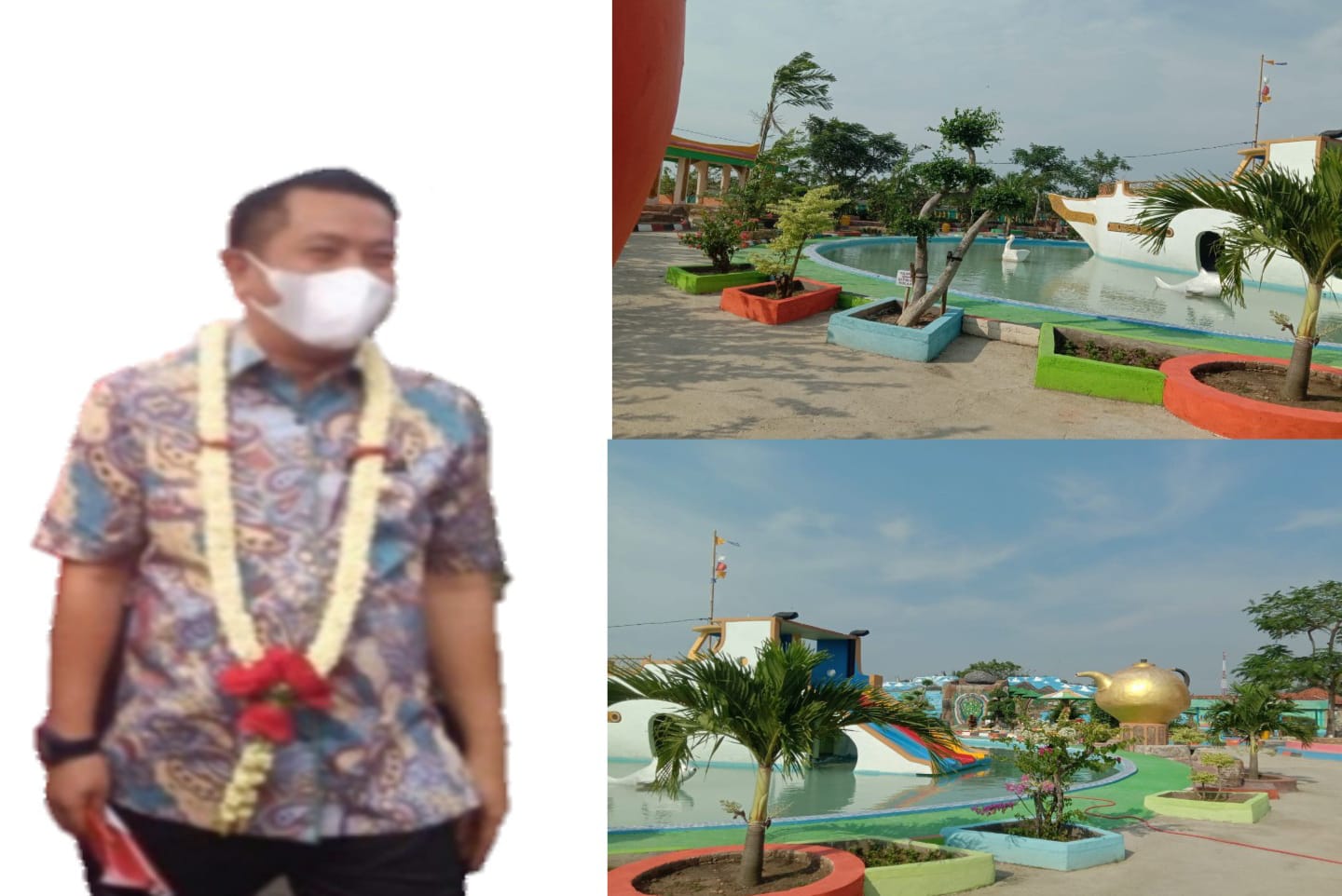 Waterpark di Desa Kampungsawah Diduga Mengalih Fungsikan Lahan. Wabup Karawang Tegaskan Lahan Teknis Tidak Boleh Dialihfungsikan