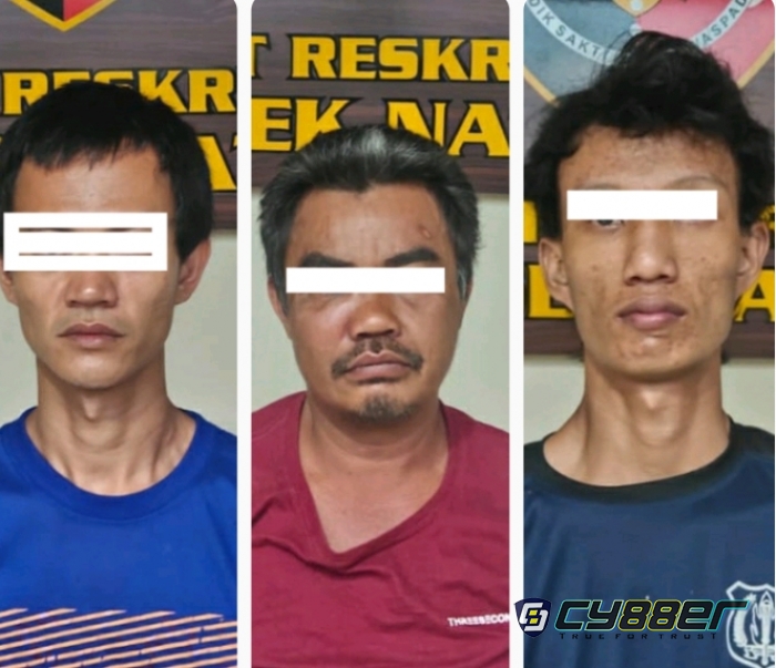 3 Pelaku Curat Ditangkap Polisi.