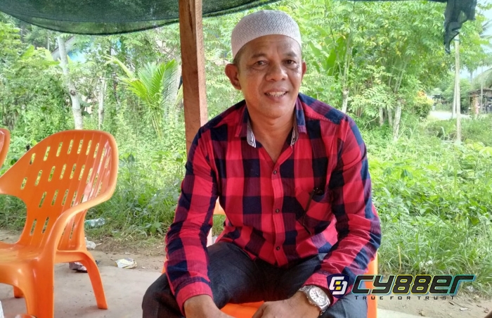 Bantu Rumah Rehab di Matang Lada, Geuchik Nasir mengucap Terimakasih kepada Haji Ruslan Daud
