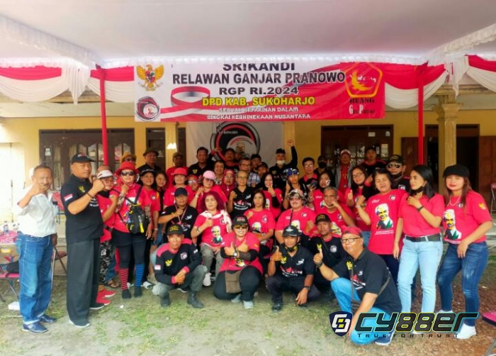 Relawan Srikandi RGP Sukuharjo Deklarasi Dukung Ganjar Pranowo Capres 2024