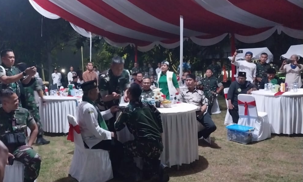 Danrem 064/MY Dampingi Kunjungan Pangdam III/Siliwangi Ke Yonif 320/BP