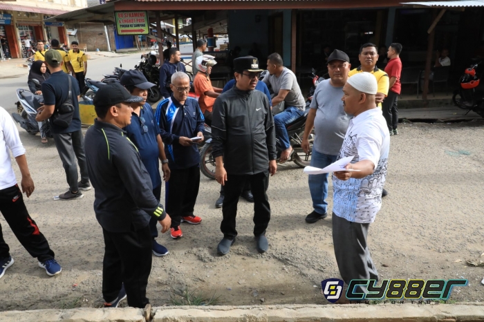 Pemkab Aceh Utara Gotong Royong Massal Sambut HUT RI ke-77