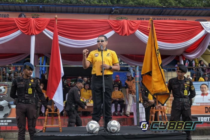 Turnamen Sepak Bola Usia Dini KBPP Polri Cup 2022, Resmi Dibuka Oleh Waka Polda Jabar