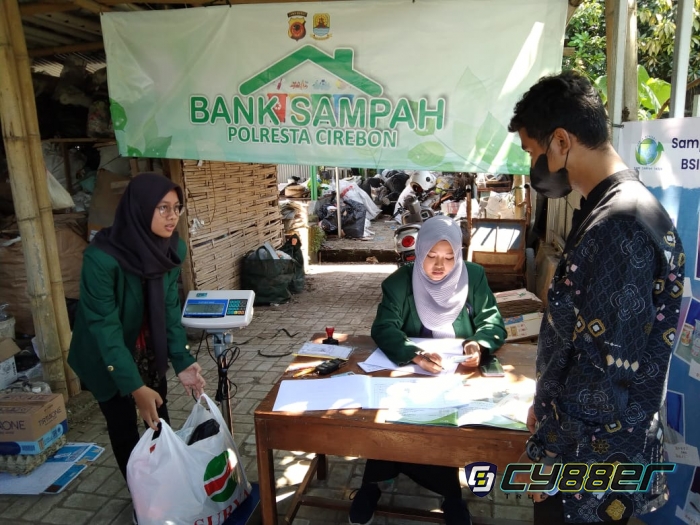 Pasca Launching Green Service Satpas Polresta Cirebon, Jumlah Nasabah Bank Sampah Meningkat Signifikan
