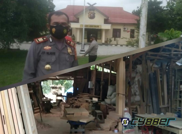 Ada Apa Antara Kapolsek Lubuk Dalam dan Oknum Penampung Kayu Ilegal?