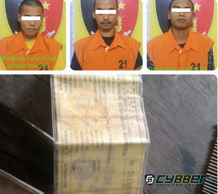 3 remaja diringkus Polsek Tanjung Bintang .