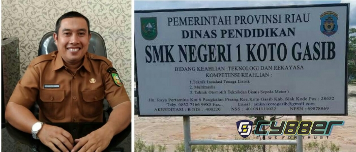 Klarifikasi Raja Zalhairi Kepala Sekolah SMK 1 Koto Gasib, Simak Penjelasannya