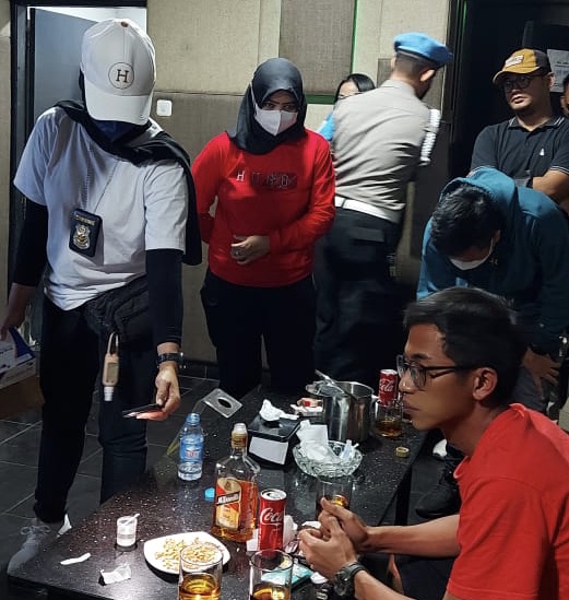 Polda Lampung Razia 5 Tempat Hiburan Malam, Ini yang Didapat