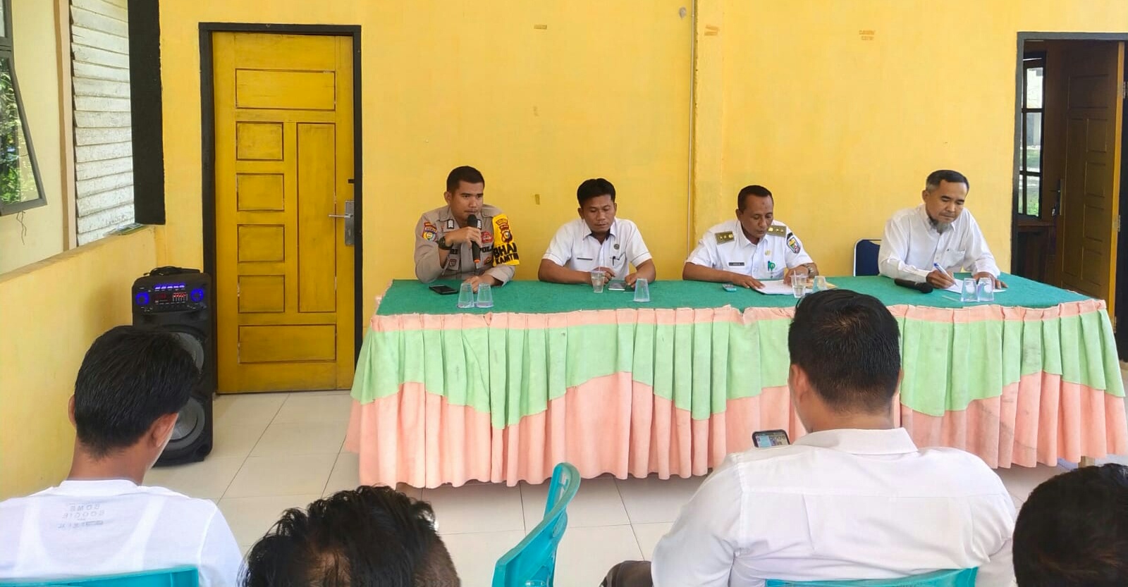 Lembaga Pemberdayaan Masyarakat Kel. Pelalawan Dibentuk, Bripka Nopriz Beri Petuah