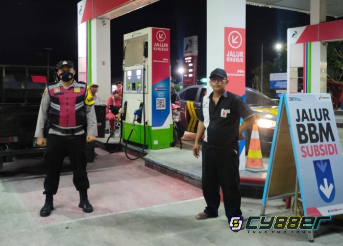 Polres Lampung Selatan Terjunkan 82 Personil Amankan 30 Depot SPBU.