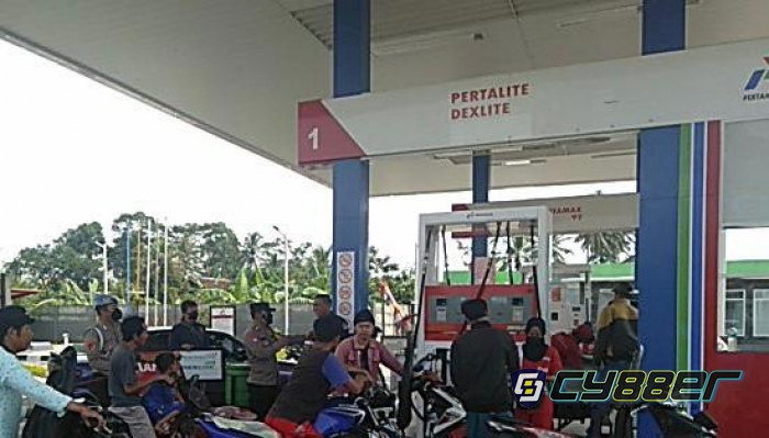 Polres Tanggamus Patroli Monitoring SPBU di Wilayah Hukumnya