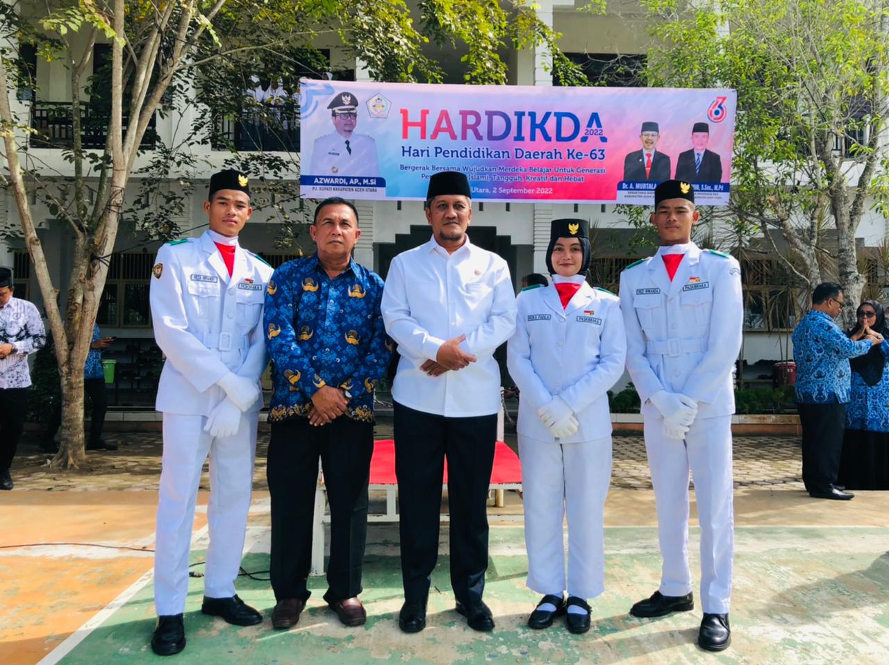 Sederhana Tapi Khidmat, Hardikda ke-63 di Aceh Utara Dipimpin Asisten I