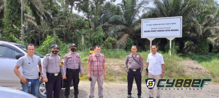 Polsek Pelalawan Lakukan Giat Patroli ke Areal PT RAPP