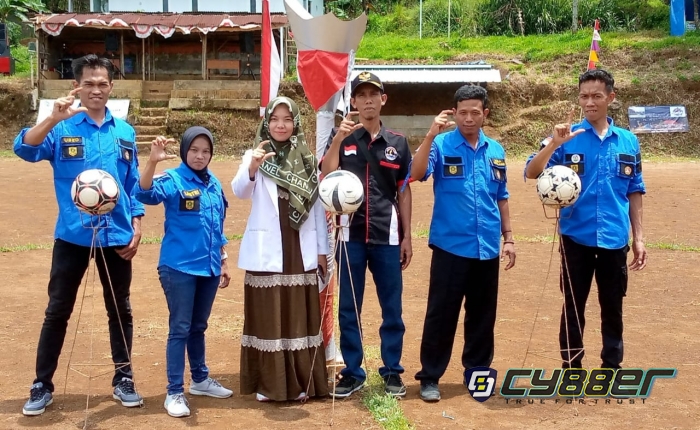 Mencari Potensi Bibit Muda Sepak Bola, LPM Bersama Karang Taruna Kaliber Gelar Pordes