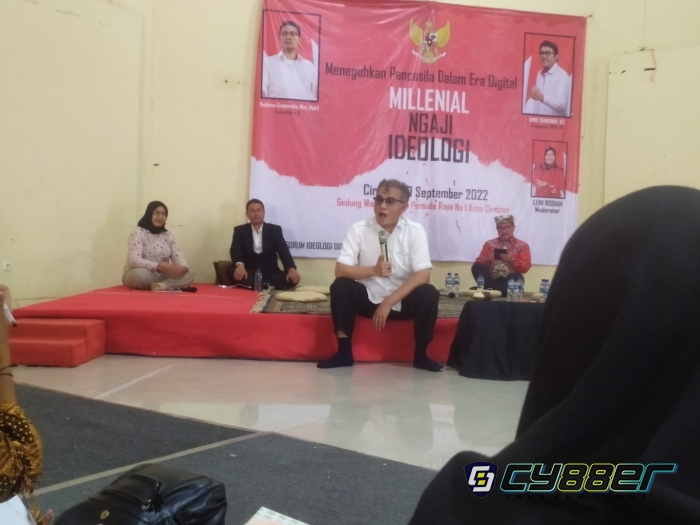 Hadapi Tantangan Global, Ratusan Remaja Ngaji Teknologi Dan Idiologi Bareng Budiman Sudjatmiko