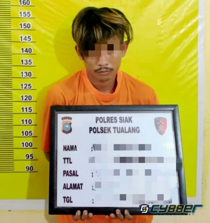 Polsek Tualang Tangkap Maling Sepeda Motor, Terancam 7 Tahun Penjara