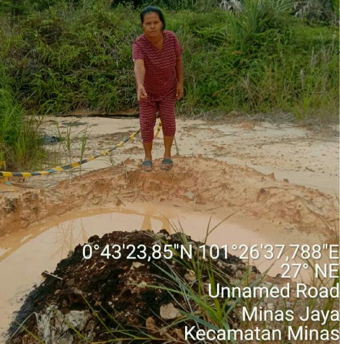 Masyarakat Wilayah Blok Rokan Yang Lahan Kebun Sawit Terkontaminasi Limbah B3 PT Chevron Minta Hakim dan Tim LPPHI Turun Sidang Lapangan