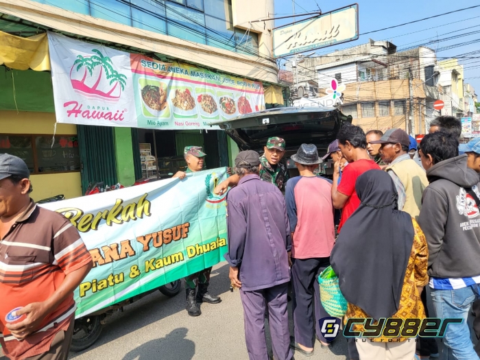 *Korem 064/MY Kembali Berbagi di Jumat Berkah*