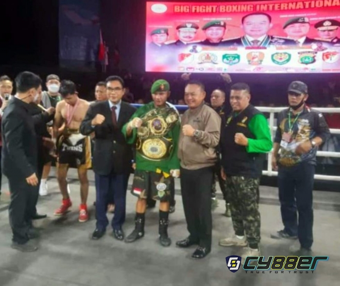Danramil 0602-19/Cikande Bangga Prestasi Anggota Dalam Perebutan Sabuk Internasional (ABF)