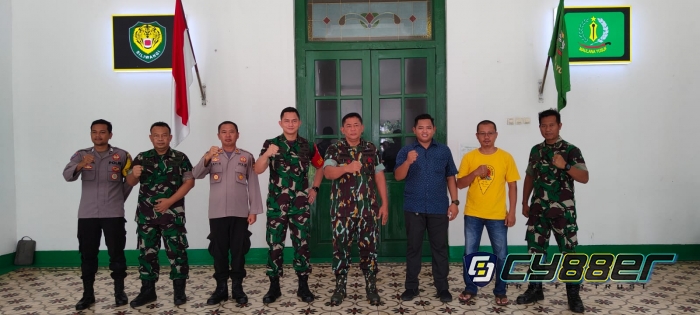 Tunjukan Kekompakan, Mantan Dandim dan Kapolres Pandeglang Kunjungi Kodim 0601/Pandeglang