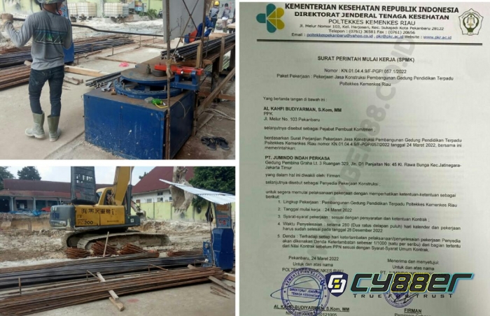 Mandor Proyek Sebut Sudah Sesuai SOP, Disnakertrans Klaim Belum Ada Laporan, Bung Arif : Ada Apa Ini?