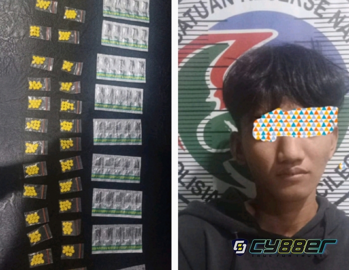 Ratusan obat Tramadol dan obat Haxymer diamankan satnarkoba Polres Cilegon.