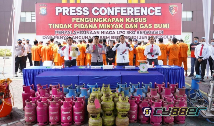 Ringkus Komplotan Pengoplos LPG Subsidi, Kabid Humas Polda Riau: Perbuatan Mereka Sangat Merugikan Masyarakat Luas