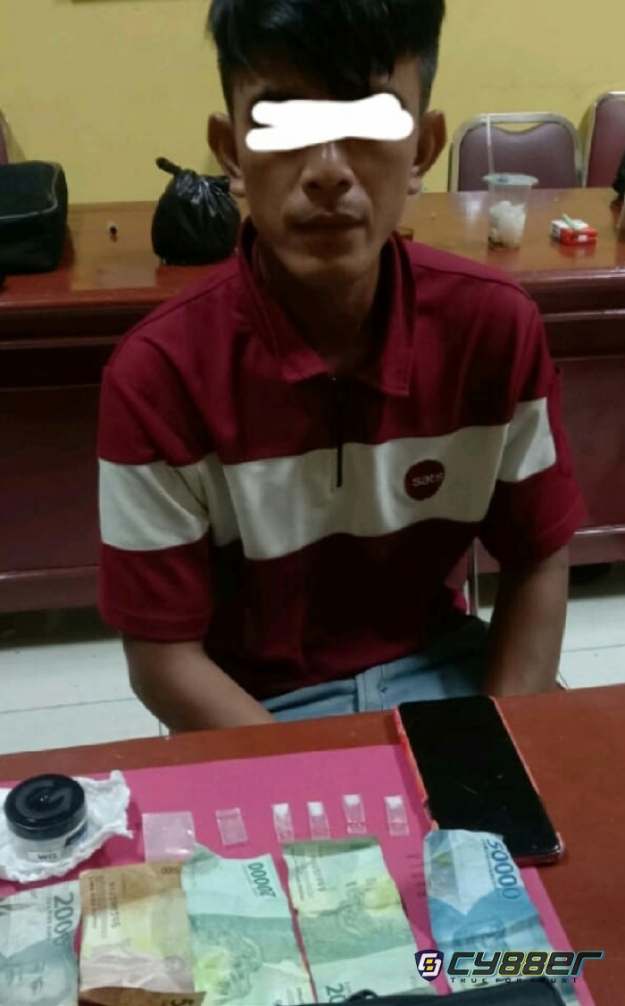 SatRes Narkoba Polres Kuansing Tangkap Kurir Peredaran Sabu Sabu di Baserah, Satu DPO