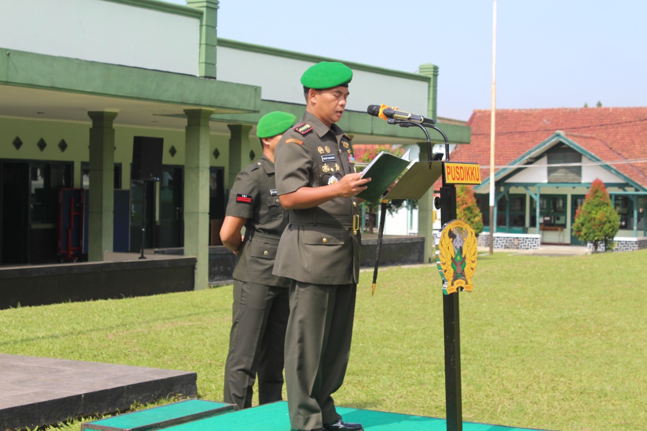 Dikjurta Abit Dikmata TNI AD TA 2022 Dimulai Dengan Upacara Pembukaan