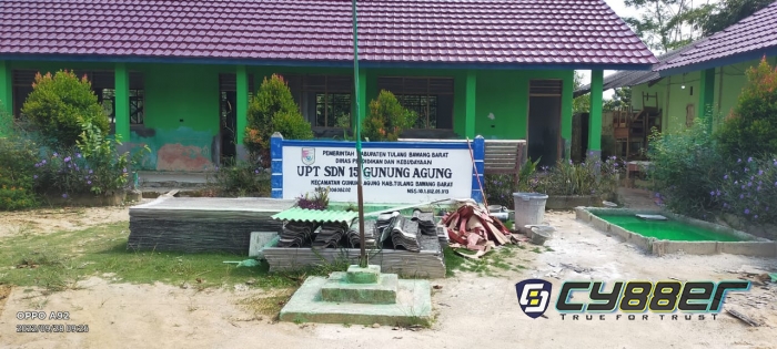Diduga Kejar Keuntungan Semata, Pekerjaan Rehab Sekolah di Kerjakan Asal Jadi