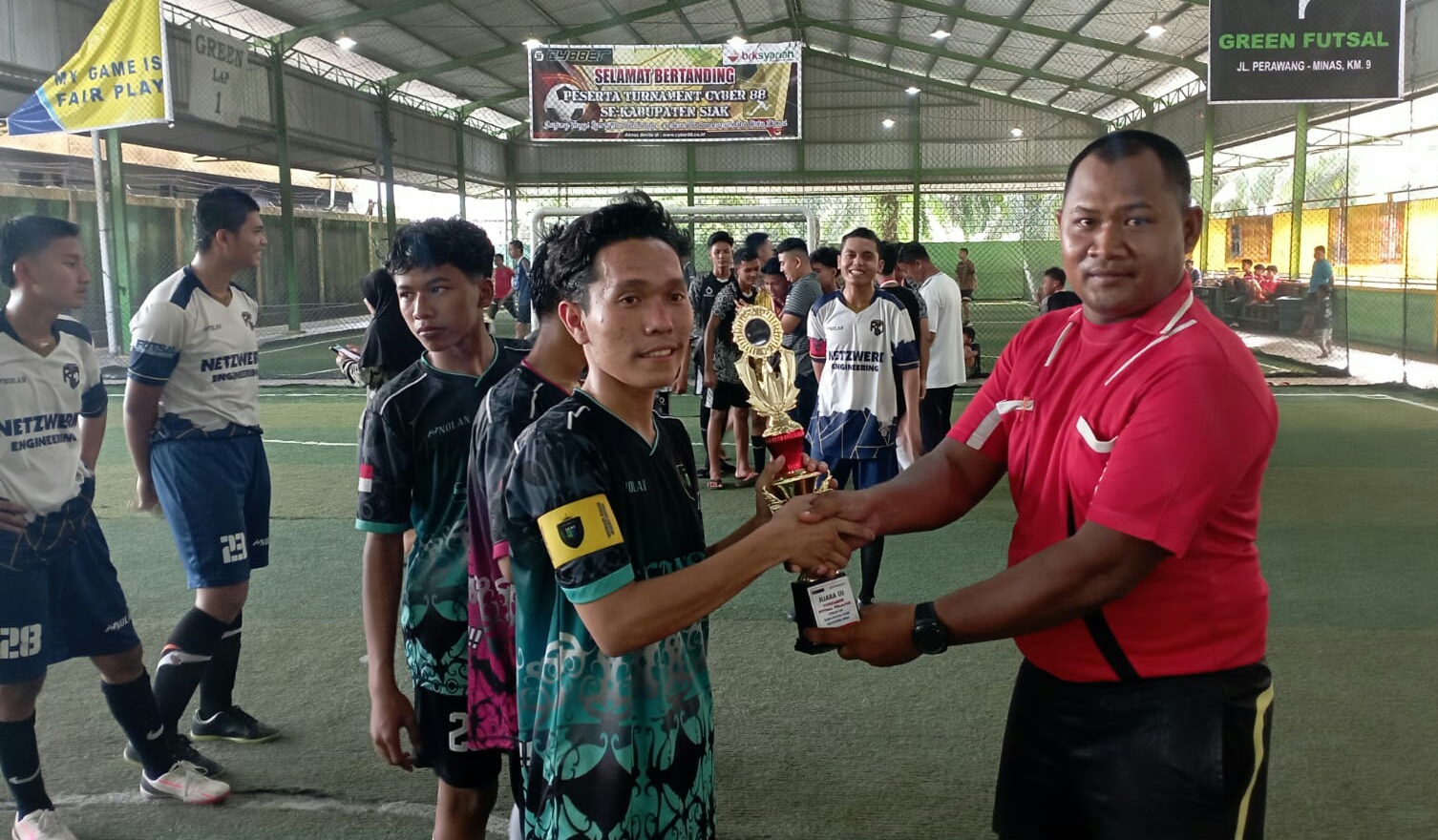 SMK Negeri 1 Tualang dan SMP Negeri 7 Tualang Raih Juara 3, Tim Netzwerk dan SMP Negeri Olak Kandas