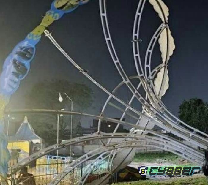 Komidi Putar di Pasar Malam Pamekasan Patah, Korban Anak dan Dewasa