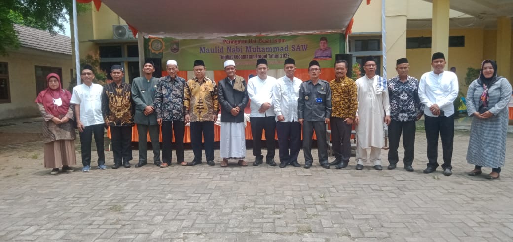 Masyarakat se-Kecamatan Grogol Antusias Peringati Maulid Nabi Muhammad SAW 1444 H 