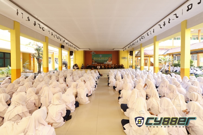 SMPN2 Cilegon Rayakan Maulid Nabi  2022 Berjalan Lancar.