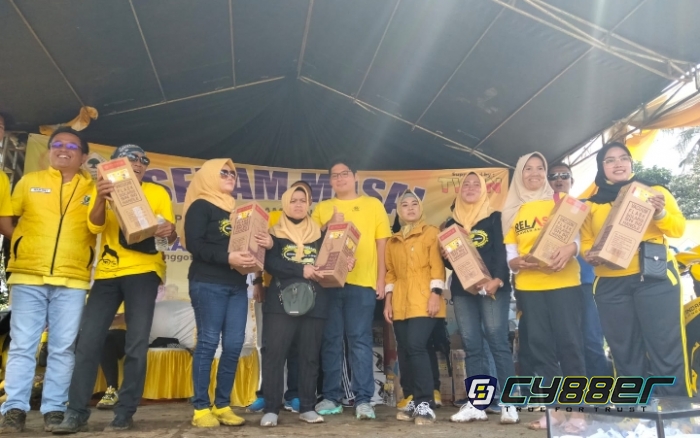 Rayakan HUT Golkar ke 58, Caleg Dapil III Kabupaten Bogor Siap Menangkan Airlangga Hartarto Di Pilpres 2024