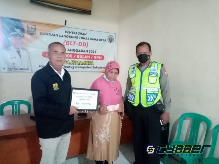 Pemdes Kutajaya Salurkan BLT-DD Bulan Oktober 2022 Kepada 138 KPM