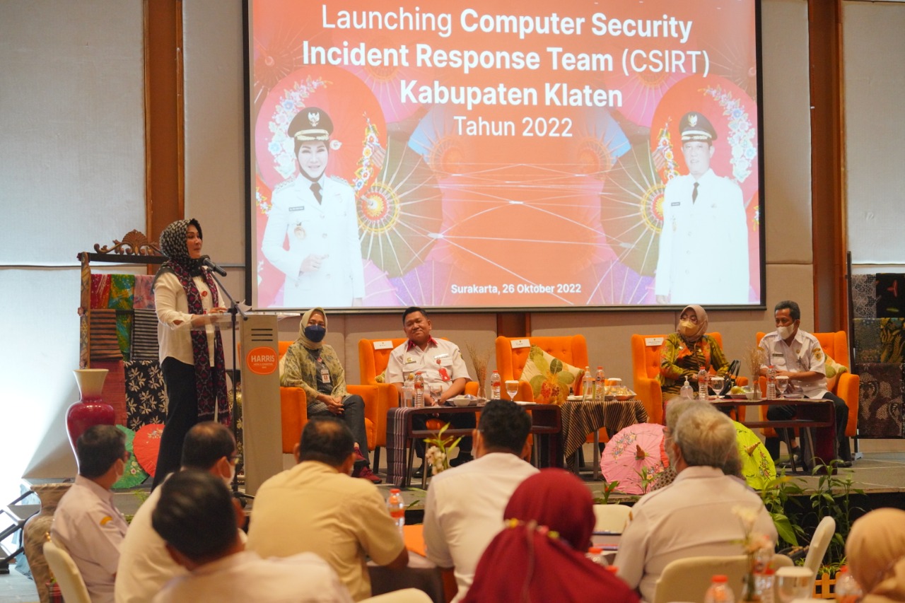 Antisipasi Kejahatan Siber, Diskominfo Klaten Luncurkan Klatenkab CSIRT