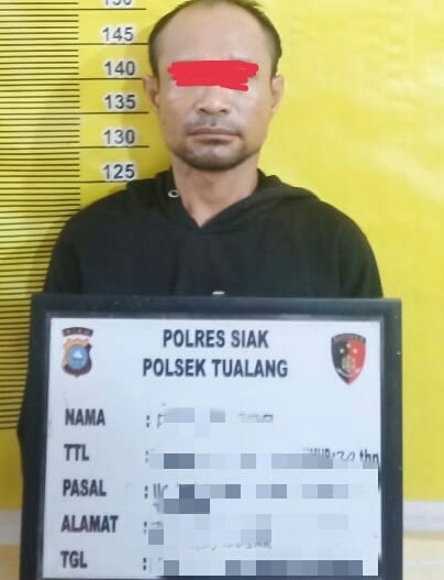 Polsek Tualang Tangkap Jaringan Narkotika Rutan Siak di Perawang Barat