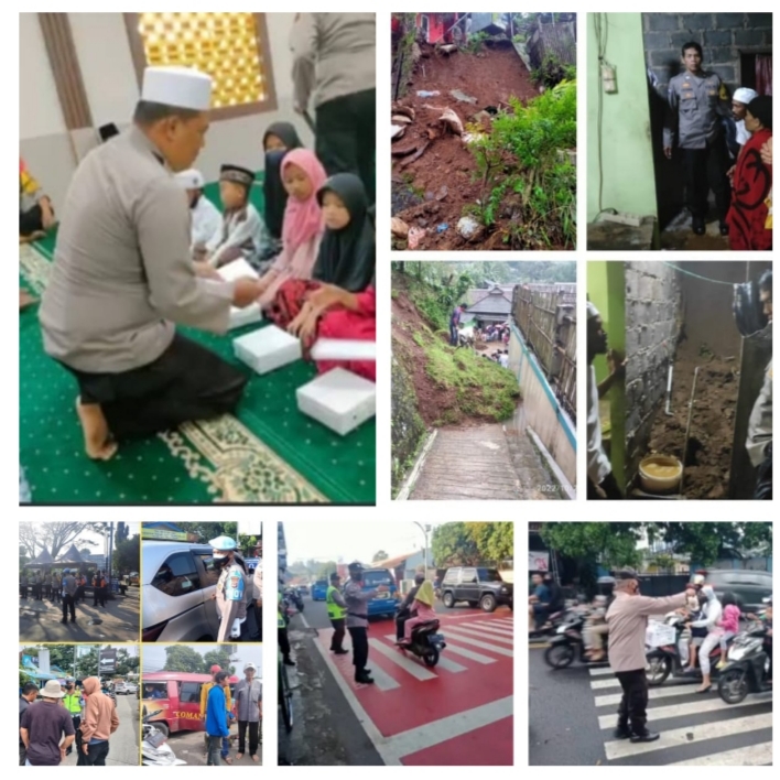 Polsek Ciawi Jalankan Program Kapolres Bogor "Satu Hari Satu Kebaikan"